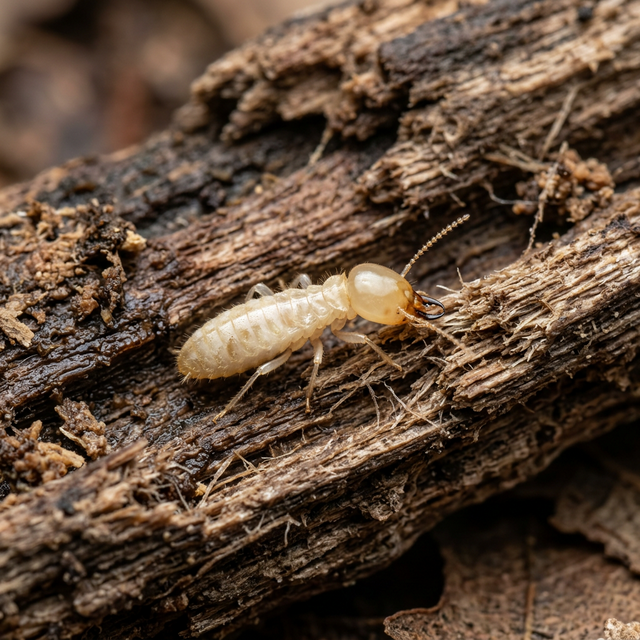 Signs of termite infestation in Aiken SC home
